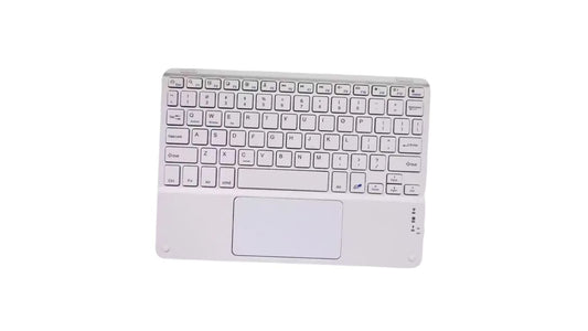 Teclado Bluetooth recargable con pad