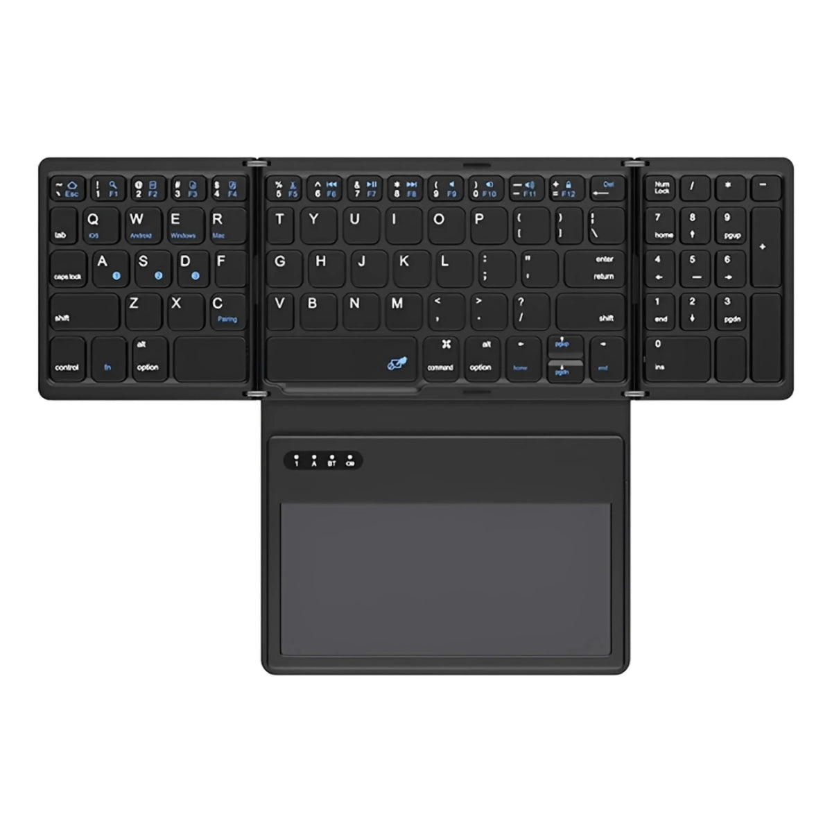 Teclado Bluetooth Plegable con Pad DKB-29