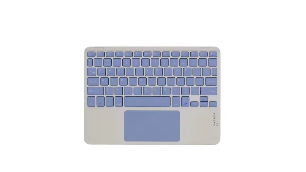 Teclado Bluetooth recargable con pad